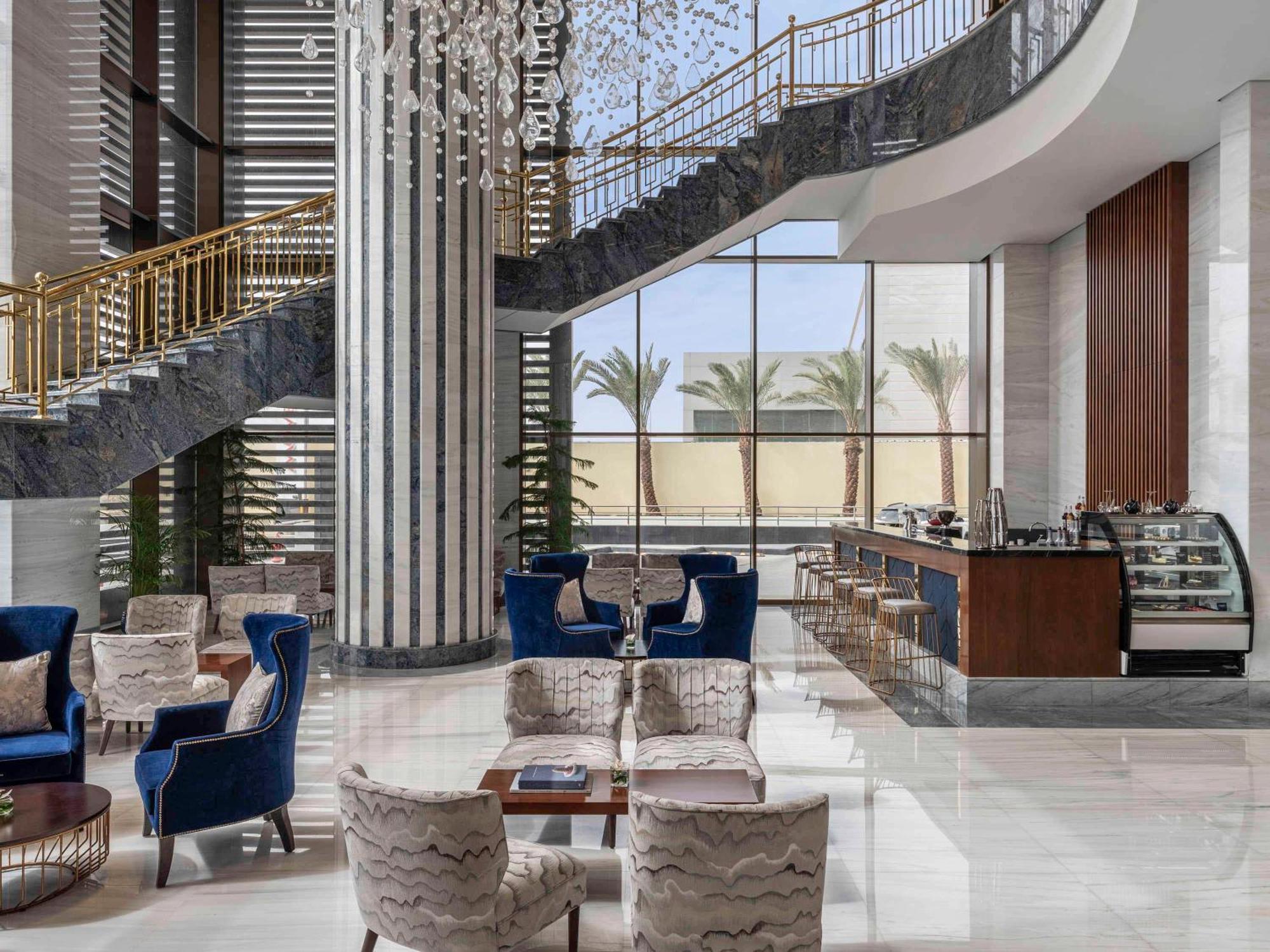 Movenpick Hotel And Residences Riyadh Exterior photo The lobby of the hotel